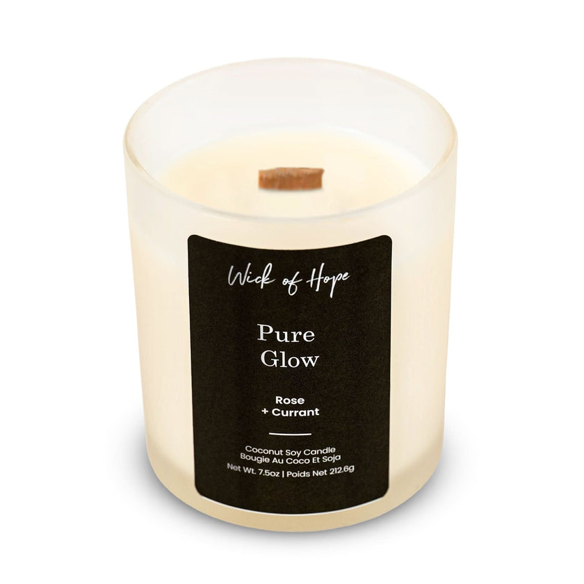 Pure Glow Candle | Rose + Currant