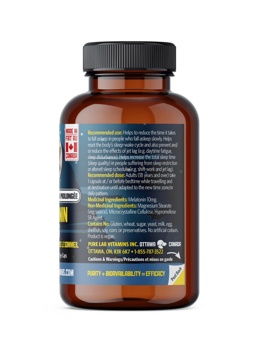 Melatonin 10mg Slow Release 60 Vegi-Caps