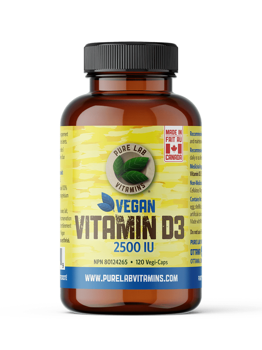 D3 2500 IU Vegan 120 Vegi-Caps