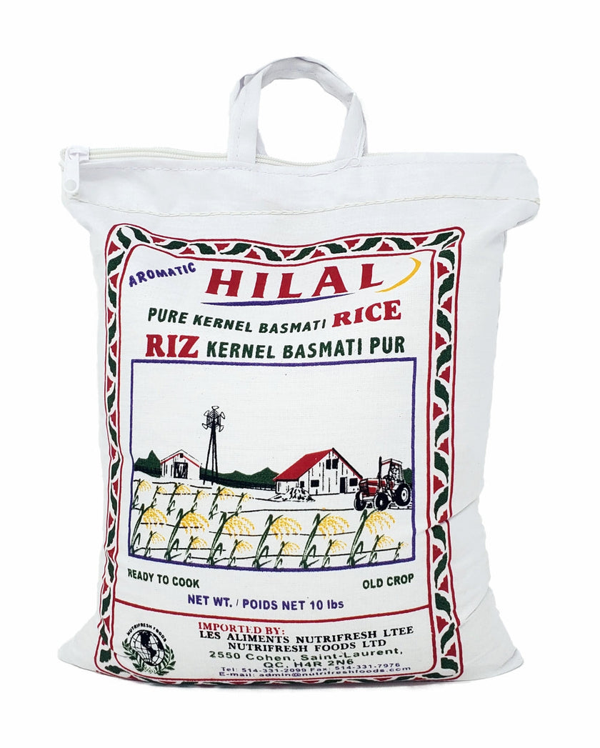 Hilal Kernel Basmati Rice 10lbs (4.5kg)