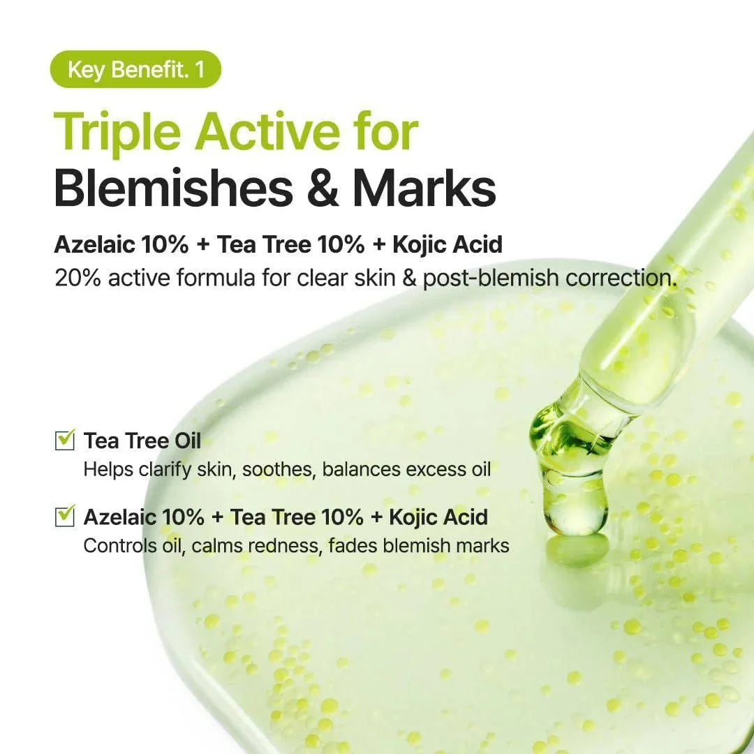 Purito Azelaic Acid 10 Kojic Tea Tree Serum 30ml
