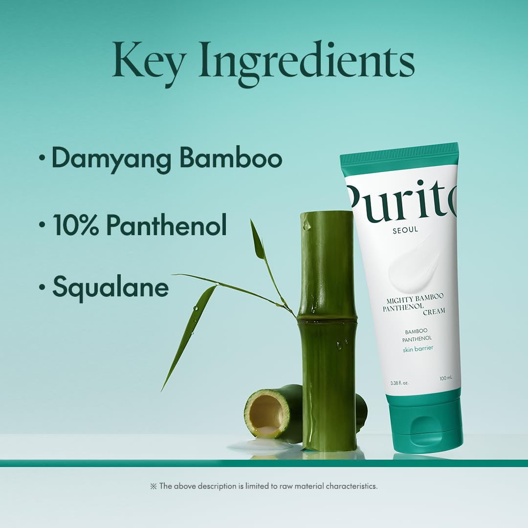 Purito Mighty Bamboo Panthenol Cream  100ml