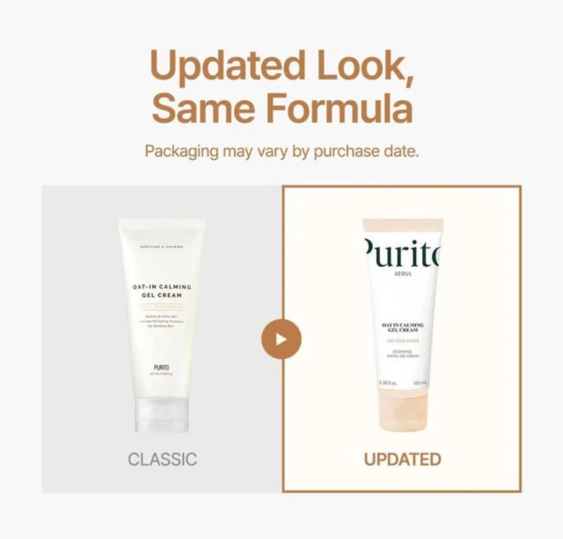 Crème gel apaisante PURITO Seoul Oat-In 100ml