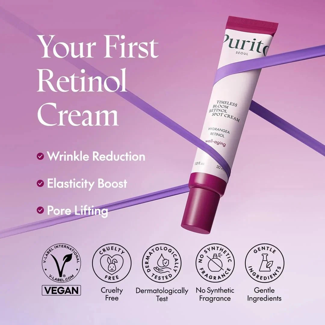 Purito Timeless Bloom Retinol Spot Cream 30ml