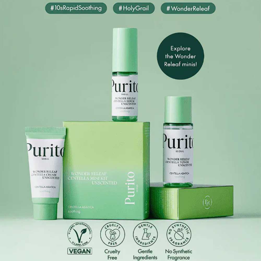 Purito Wonder Releaf Centella Mini Kit