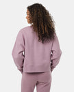 Recycled Cotton Oversized Cropped Crew