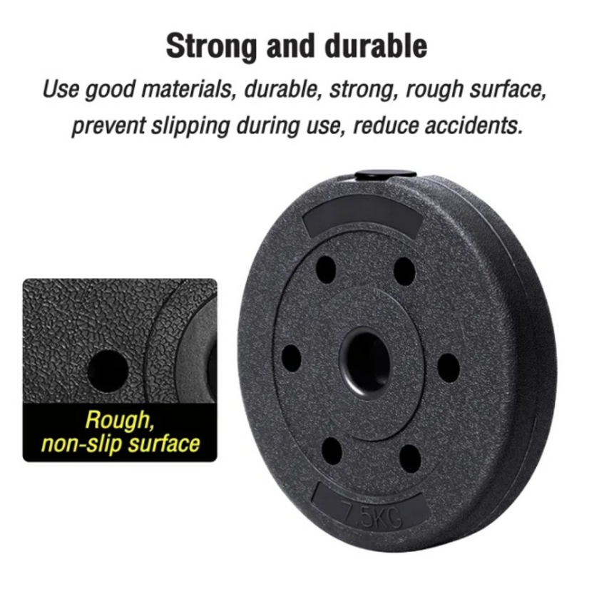 Standard & Olympic PVC Weight Plates in KG & LB