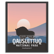 Qausuittuq National Park 'Explored' Poster, Canada Parks
