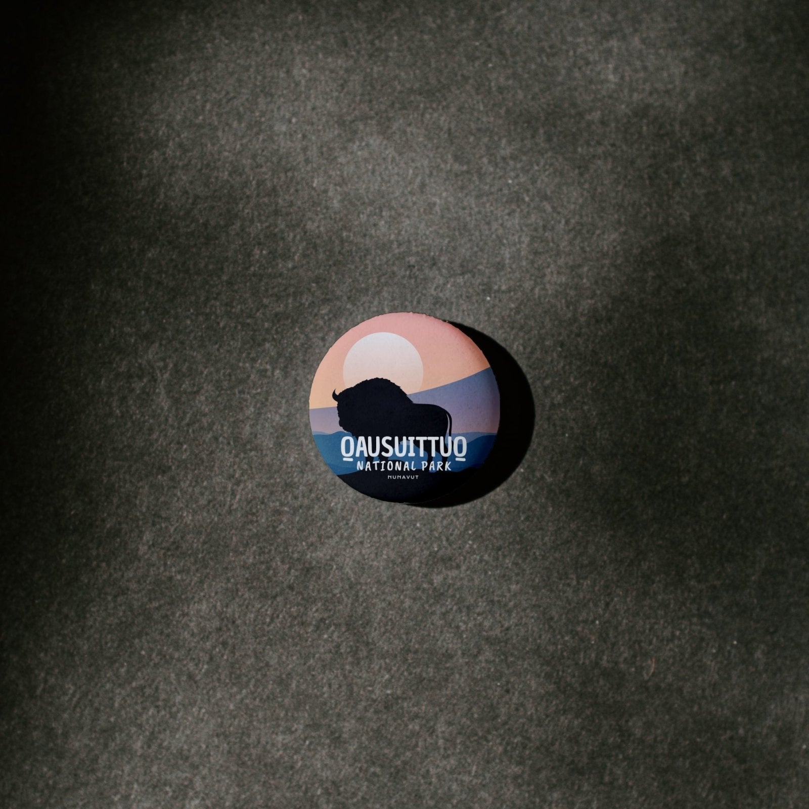 Qausuittuq National Park of Canada Pinback Button, Canada Parks