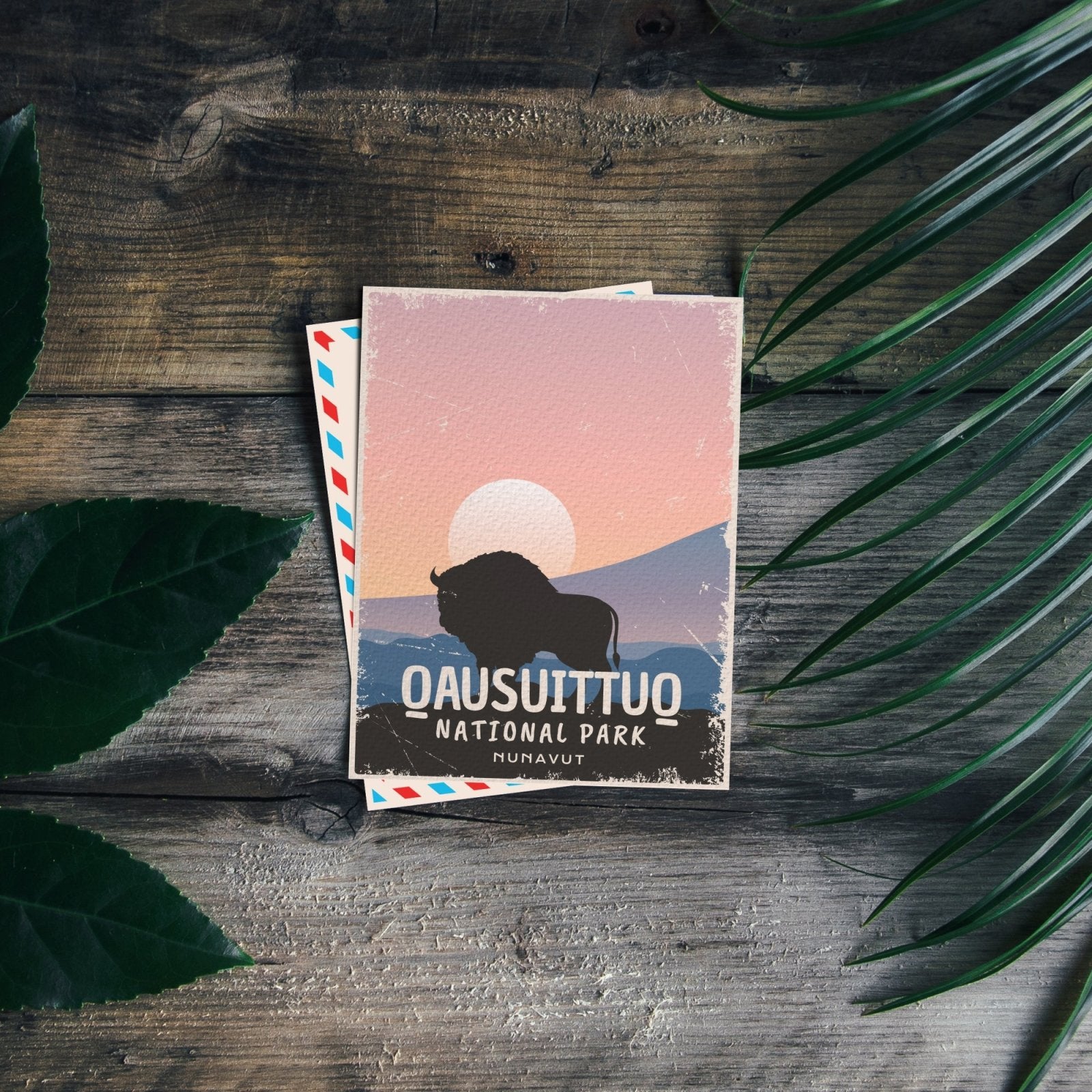 Qausuittuq National Park of Canada Postcard, Canada Parks
