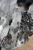 Quartz and Pyrite on Sphalerite – Krushkov Dolming, Madan, Bulgaria