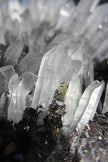 Quartz and Pyrite on Sphalerite – Krushkov Dolming, Madan, Bulgaria