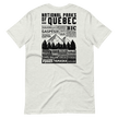 Quebec National Parks Checklist Unisex T-Shirt, Canada Parks
