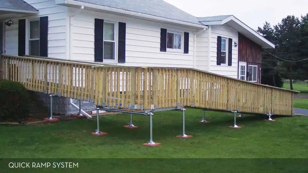 AlumiRamp Quick Ramp Modular System | Economical Aluminum Wheelchair Ramp Kit Canada