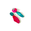 Quirky Mismatch Asymmetric Earrings