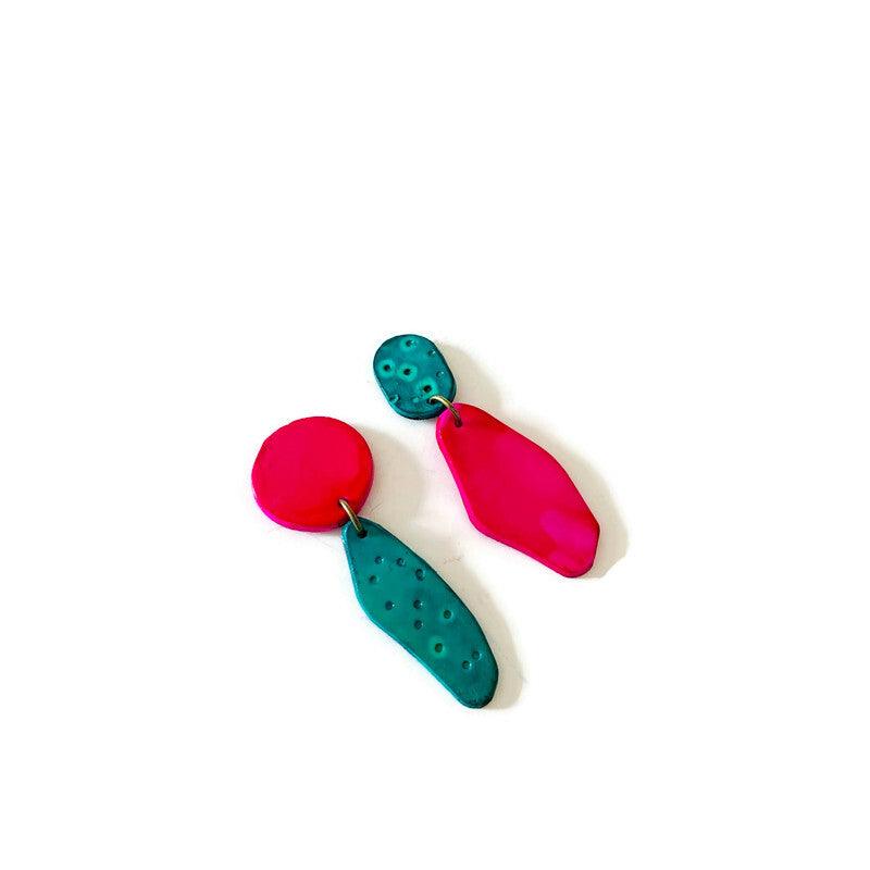 Quirky Mismatch Asymmetric Earrings
