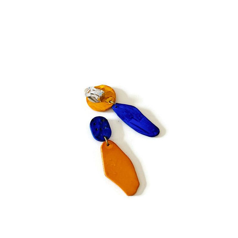 Quirky Mismatch Asymmetric Earrings