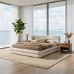 Quito King Fabric Bed