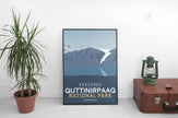 Quttinirpaaq National Park 'Explored' Poster, Canada Parks