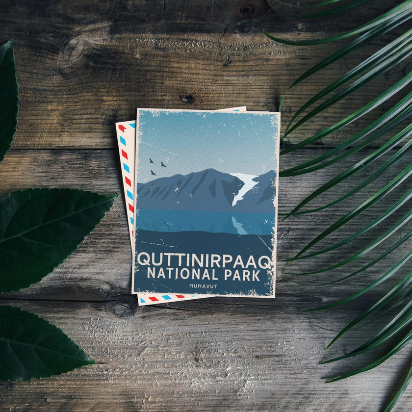 Quttinirpaaq National Park of Canada Postcard, Canada Parks