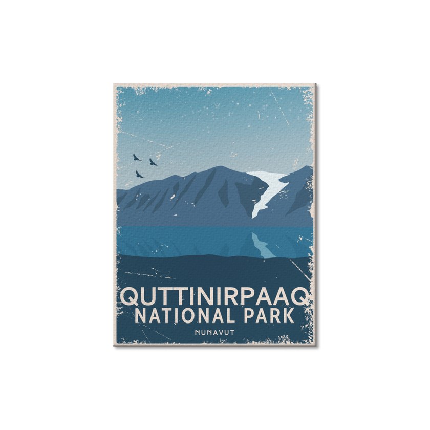 Quttinirpaaq National Park of Canada Postcard, Canada Parks