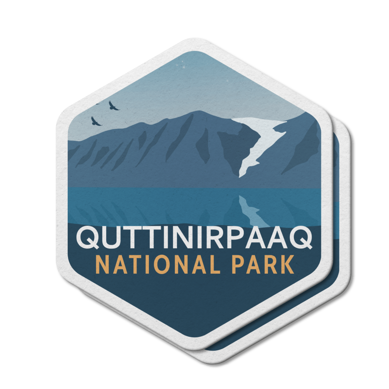 Quttinirpaaq National Park of Canada Waterproof Vinyl Sticker, Canada Parks