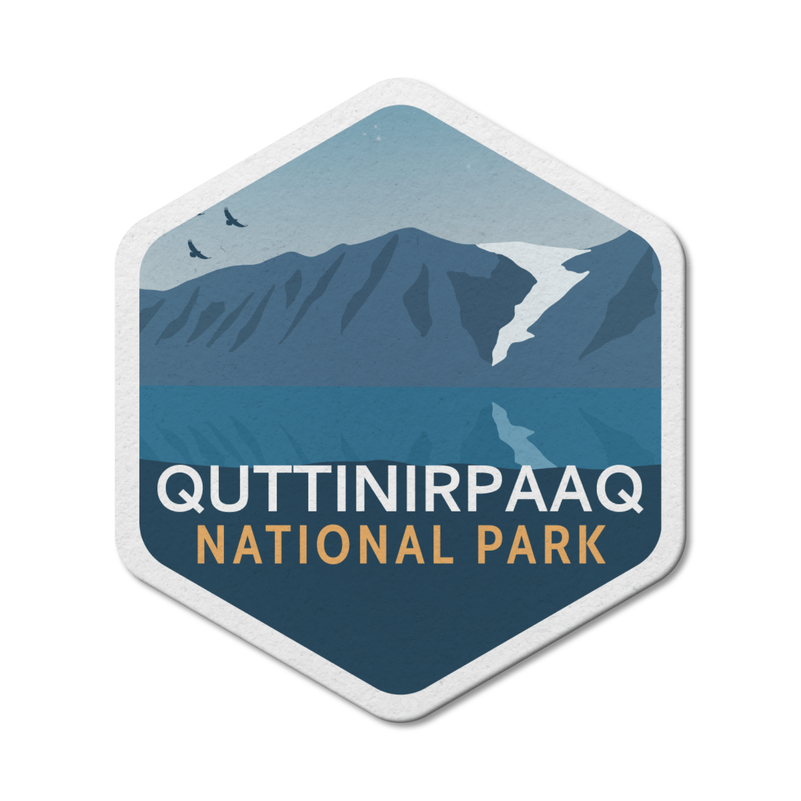 Quttinirpaaq National Park of Canada Waterproof Vinyl Sticker, Canada Parks