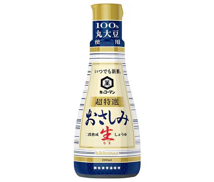 Kikkoman Always Fresh Osashimi Raw Soy Sauce 200ml x 6 bottles [Shipped in Japan]