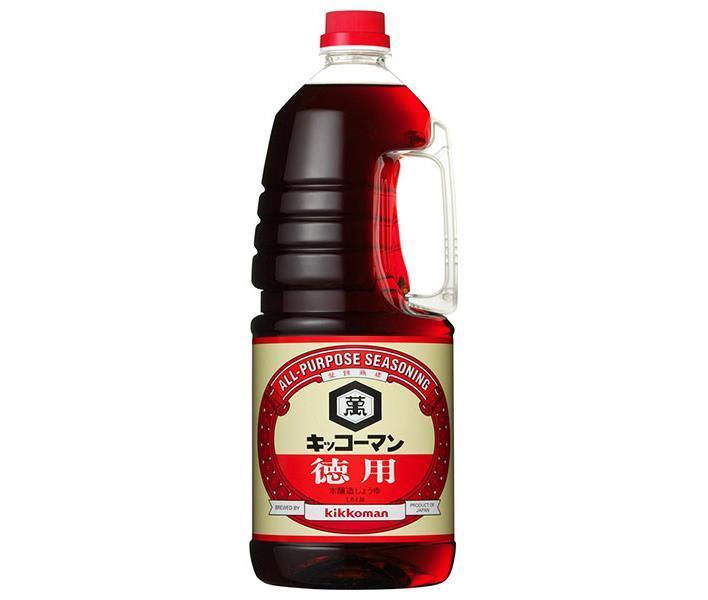 Kikkoman Economical Soy Sauce 1.8L plastic bottle x 6 bottles [shipped in Japan]