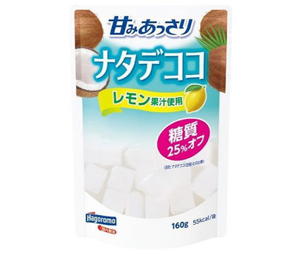 Hagoromo Foods Nata de Coco douce et légère pochette 160g x 24 sachets 