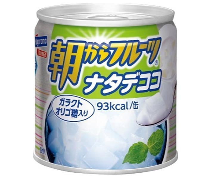 Hagoromo Foods Asakara Fruit Nata de Coco 190g can x 24 pieces [Shipped in Japan]
