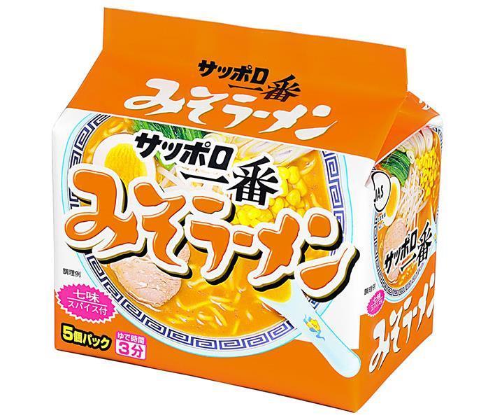 Sanyo Foods Sapporo Ichiban Miso Ramen 5-meal pack x 6 pieces [shipped in Japan]