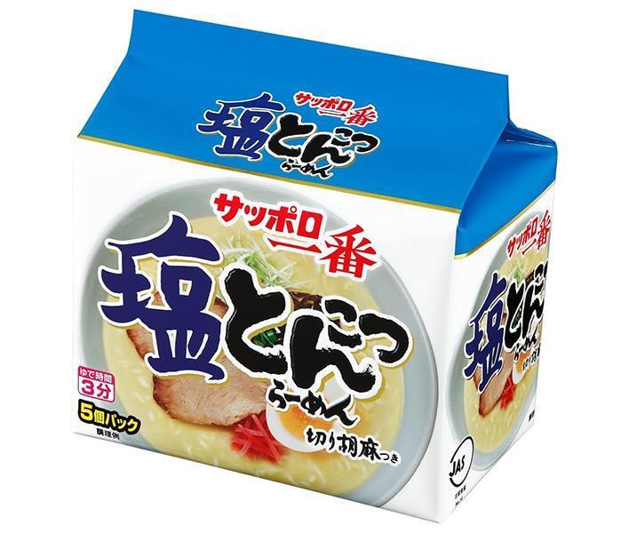 Sanyo Foods Sapporo Ichiban Salt Tonkotsu Ramen 5-meal pack x 6 pieces [shipped in Japan]