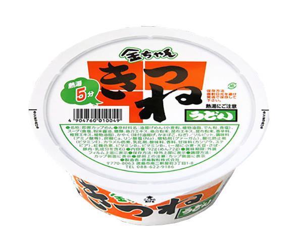 Tokushima Seifun Kin-chan Kitsune Udon 92g x 12 pieces [Shipped in Japan]
