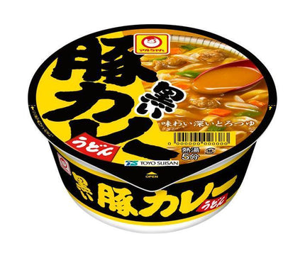 Toyo Suisan Maruchan Black Pork Curry Udon 87g x 12 pieces [Shipped in Japan]