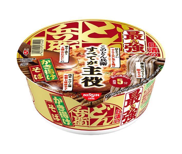 Nissin Foods Donbei Kakiage Soba le plus fort de Nissin 101 g x 12 pièces 