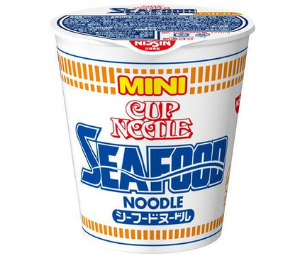 Nissin Foods Cup Noodle Seafood Noodle Mini 38g x 30 (15 x 2) pieces [Shipped in Japan]