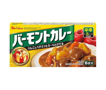 House Foods Vermont Curry Medium Spicy 115g x 10 pieces [Shipped in Japan]
