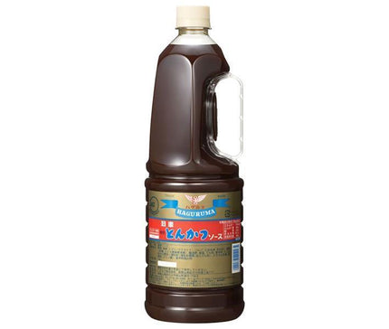 Haguruma Value Tonkatsu Sauce 1.8L plastic bottle x 6 pieces [shipped in Japan]