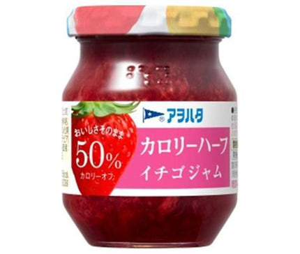 Aohata Calorie Half Strawberry Jam 150g jar x 12 pieces [shipped in Japan]