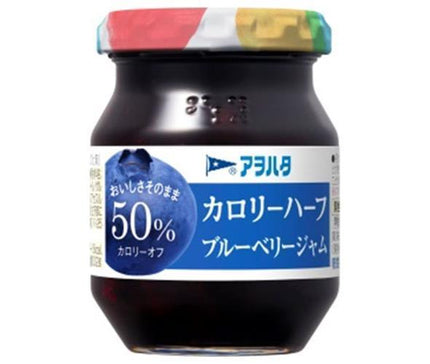 Aohata Calorie Half Blueberry Jam 150g jar x 12 pieces [shipped in Japan]