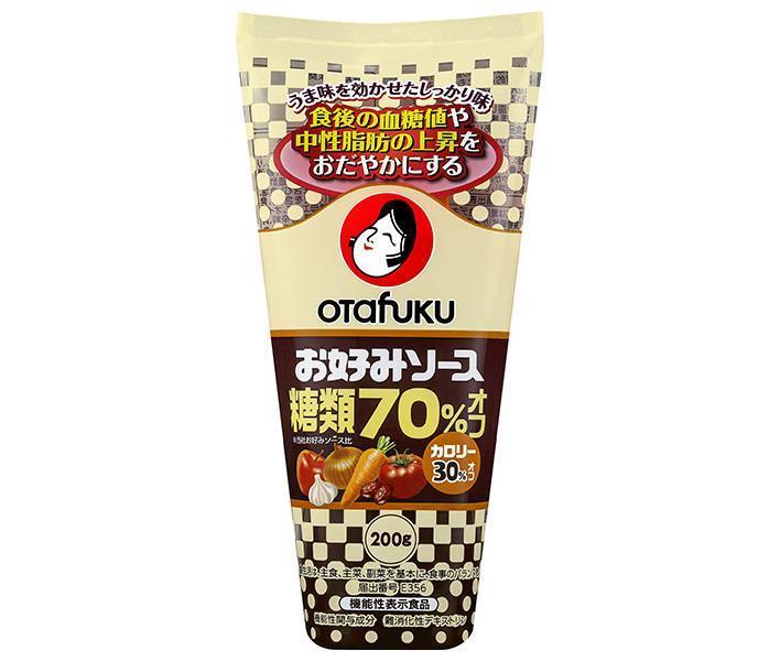 Otafuku Okonomi Sauce 70% off sugar 200g x 12 bottles [shipped in Japan]