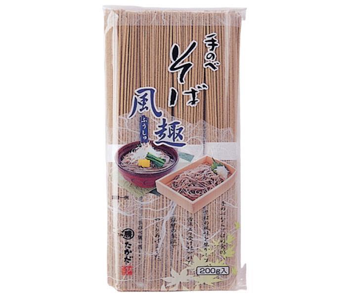 Marukatsu Takada Hand-stretched soba 200g x 20 pieces [Shipped in Japan]
