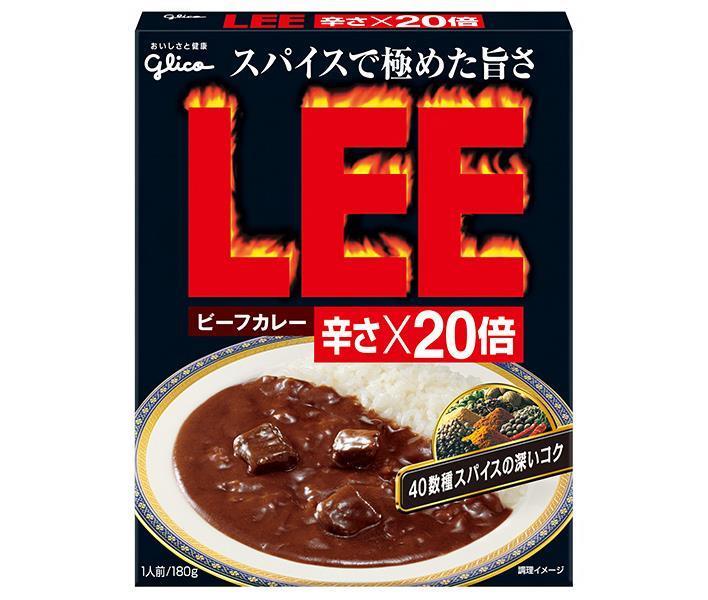 Ezaki Glico Beef Curry LEE 20x spiciness 180g x 10 pieces [Shipped in Japan]