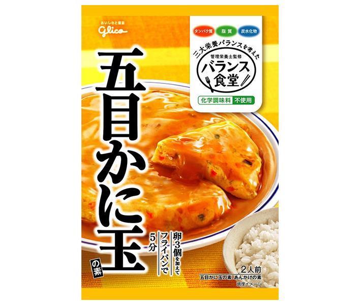 Ezaki Glico Balance Shokudo Gomoku Crab Tamanomoto 34.6g x 10 bags [Shipped in Japan]