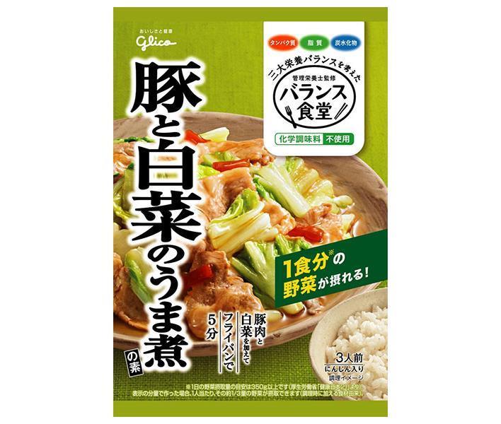 Ezaki Glico Balance Shokudo Pork and Chinese cabbage umami sauce 82g x 10 bags [shipped in Japan]