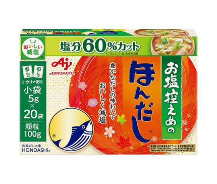 Ajinomoto Low Salt Hondashi 100g x 24 boxes [shipped in Japan]