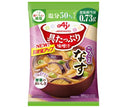 Ajinomoto Miso Soup with Lots of Toppings, Eggplant, Low Salt, 13.2g x 8 bags [Shipped in Japan]