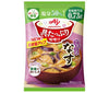 Ajinomoto Miso Soup with Lots of Toppings, Eggplant, Low Salt, 13.2g x 8 bags [Shipped in Japan]