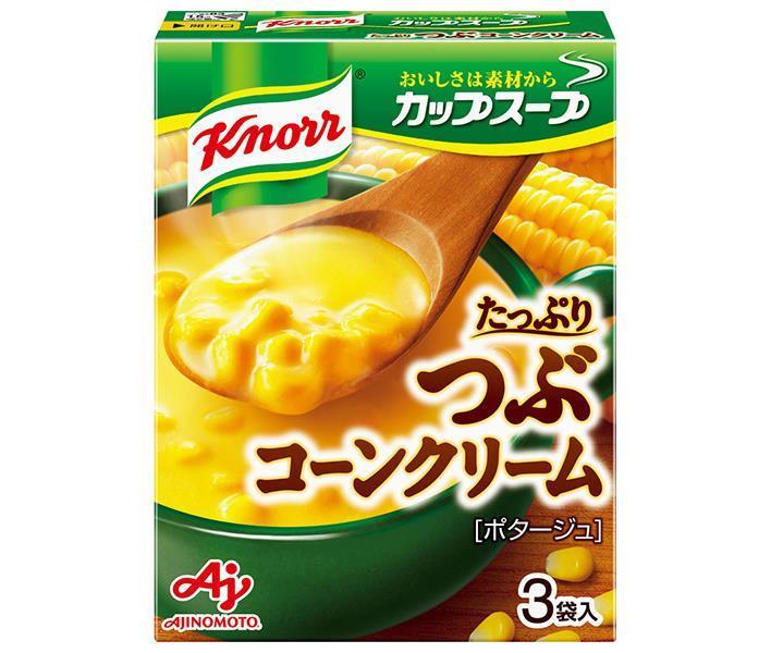 Ajinomoto Knorr Cup Soup Lots of Corn Cream (16.1g x 3 bags) x 10 boxes [shipped in Japan]